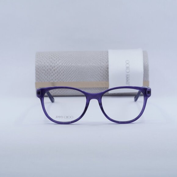 Final Price! Jimmy Choo JC241 0B3V 00 Violet Eyeglasses 52mm main image 8